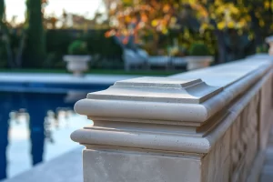Cast Stone Wall Caps and Coping